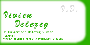 vivien delczeg business card